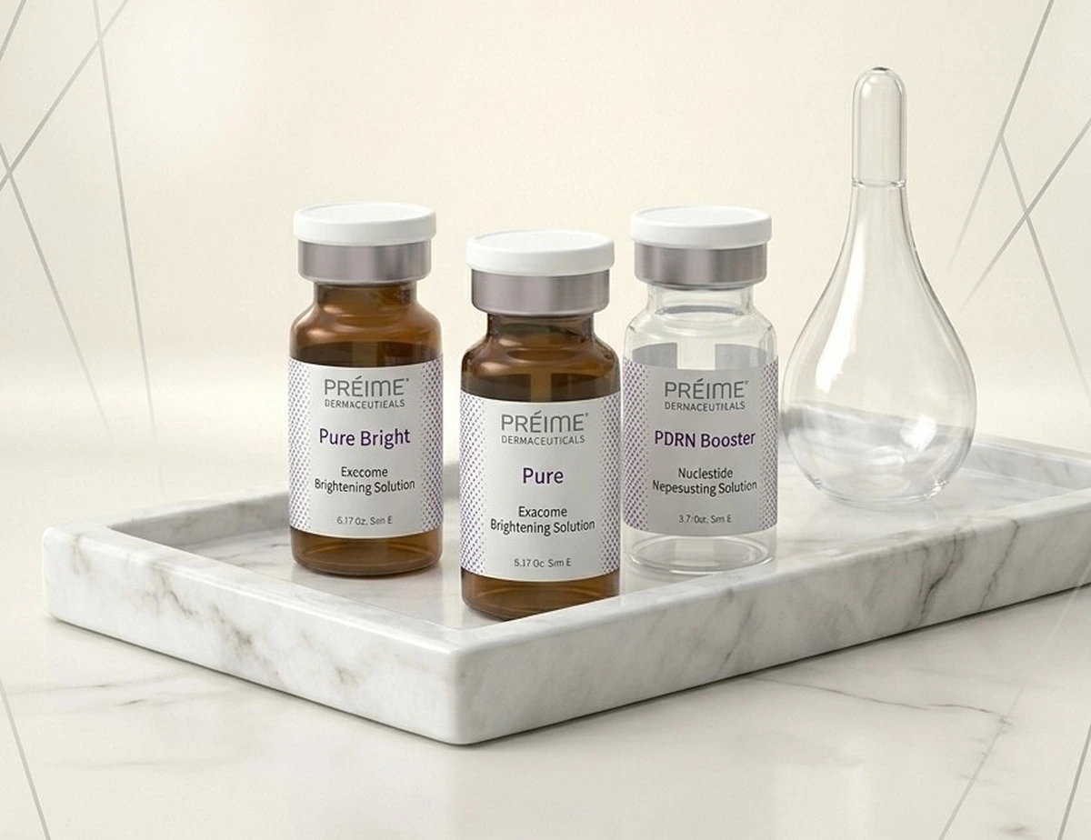 Préime DermaCeuticals — Pure Bright, Pure, PDRN Booster