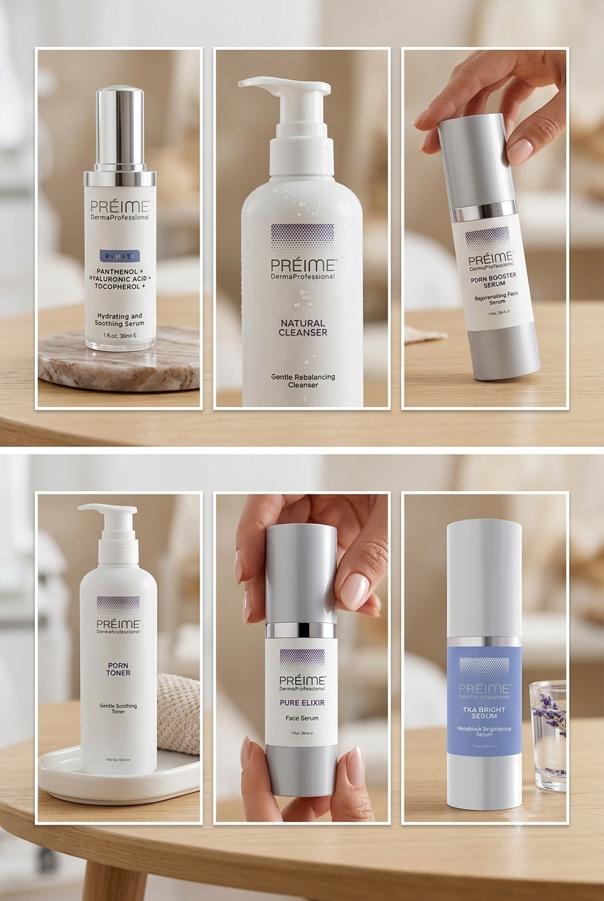 Préime DermaProfessional products